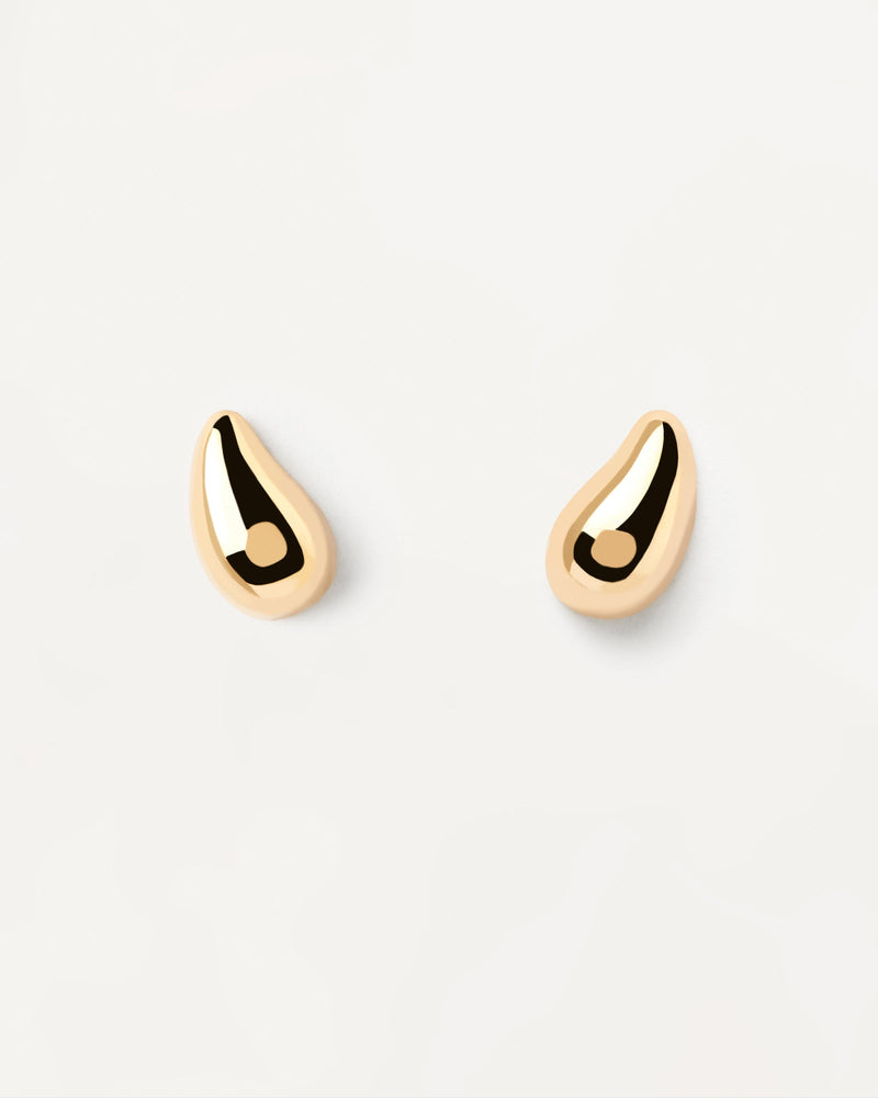 Boucles D'Oreilles Drop - 
  
    Argent massif / Placage Or 18 Ct
  
