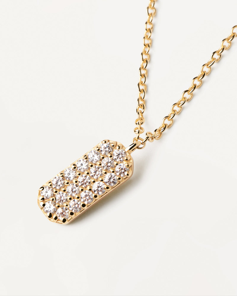 Icy Necklace - 
  
    Sterling Silver / 18K Gold plating
  
