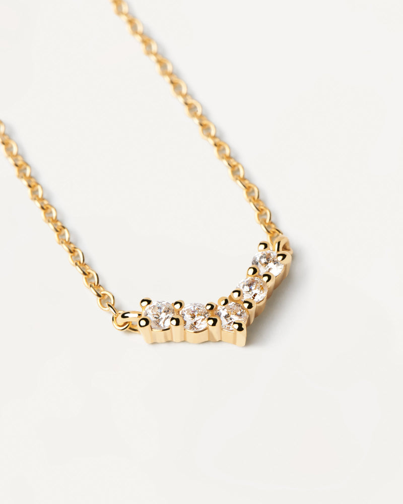 Mini Crown Necklace - 
  
    Sterling Silver / 18K Gold plating
  
