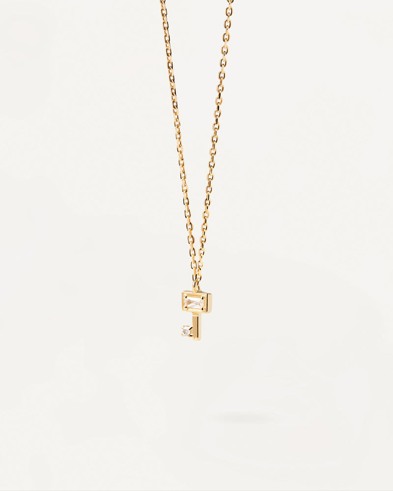 Key Necklace - 
  
    Sterling Silver / 18K Gold plating
  
