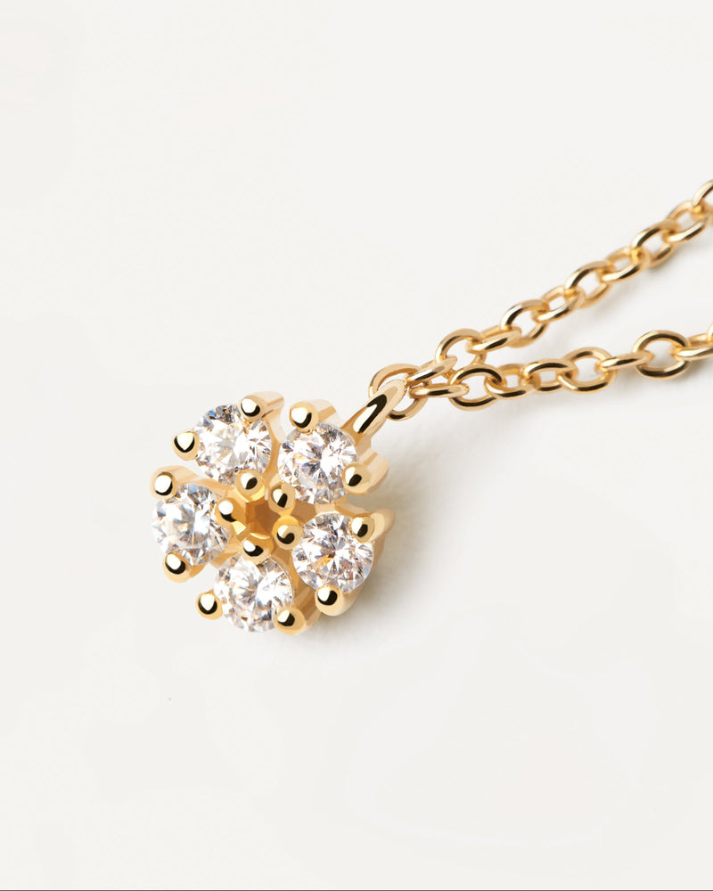 Daisy Necklace - 
  
    Sterling Silver / 18K Gold plating
  
