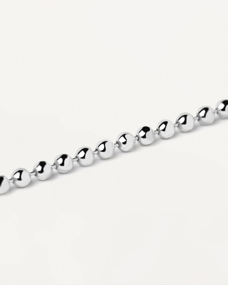 Ball Chain Silver Necklace - 
  
    Sterling Silver
  
