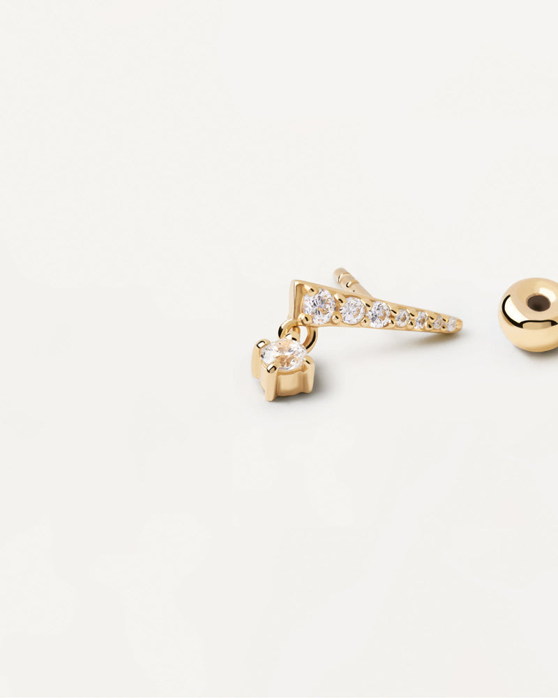 Piercing orecchio Ava - 
  
    Argento sterling / Placcatura in Oro 18K
  
