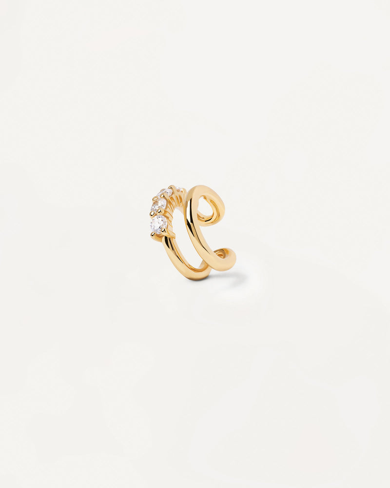 Alexia Ear Cuff - 
  
    Sterling Silver / 18K Gold plating
  
