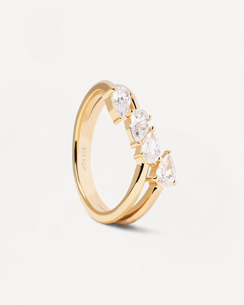 Terra Ring - 
  
    Sterling Silver / 18K Gold plating
  
