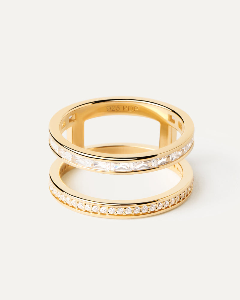 Bianca Ring - 
  
    Sterling Silver / 18K Gold plating
  
