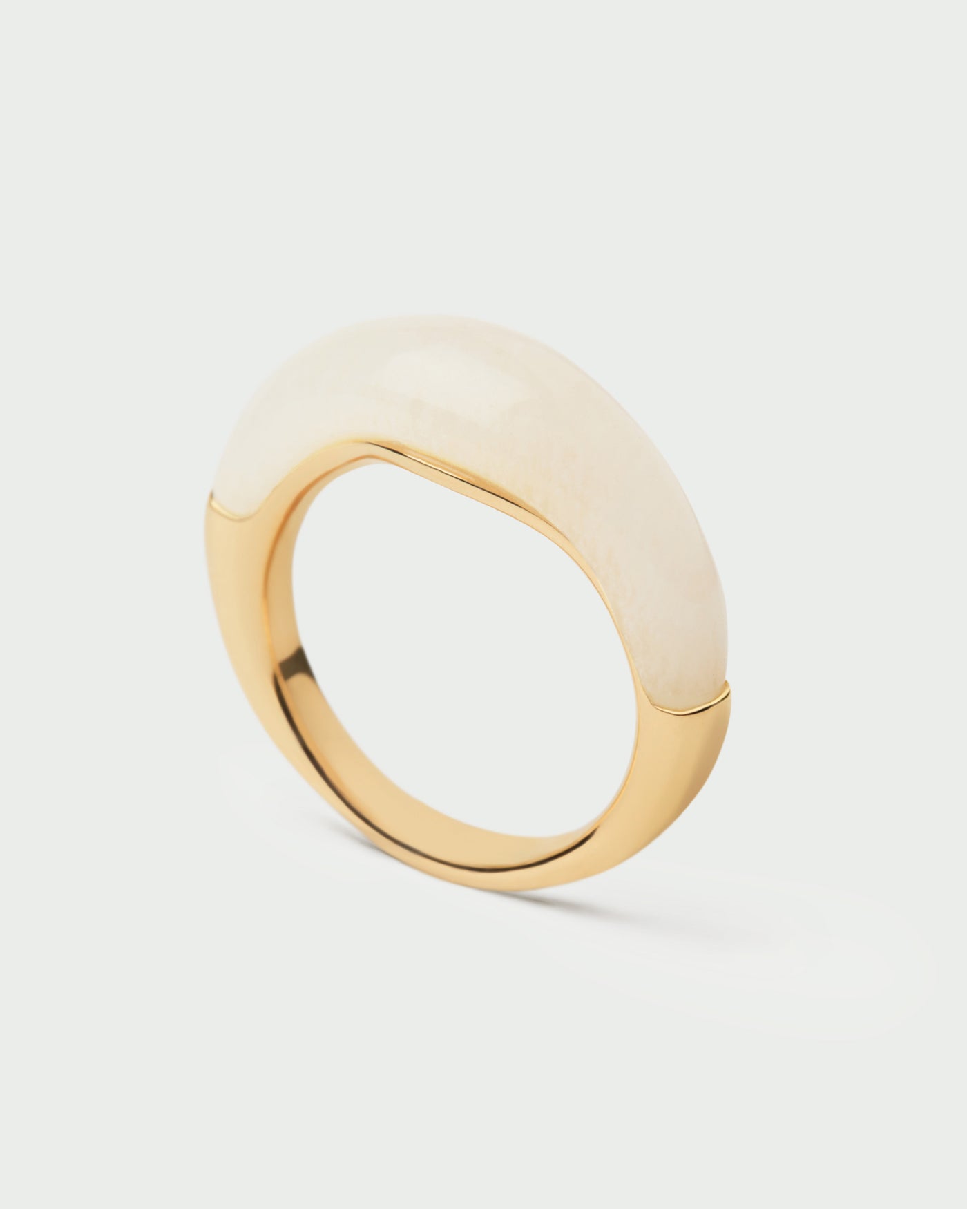Anello Quarzo Nami - 
  
    Argento sterling / Placcatura in Oro 18K
  
