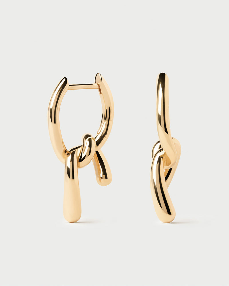 Mini Twist hoops - 
  
    Sterling Silver / 18K Gold plating
  
