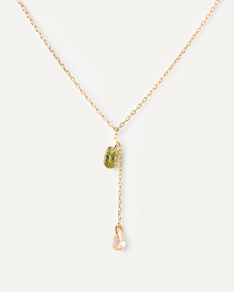 Linda necklace - 
  
    Sterling Silver / 18K Gold plating
  
