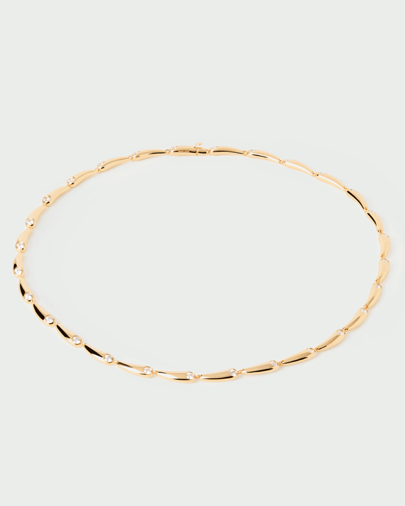 Collar Caramelle - 
  
    Plata de Ley / Baño de Oro 18K
  
