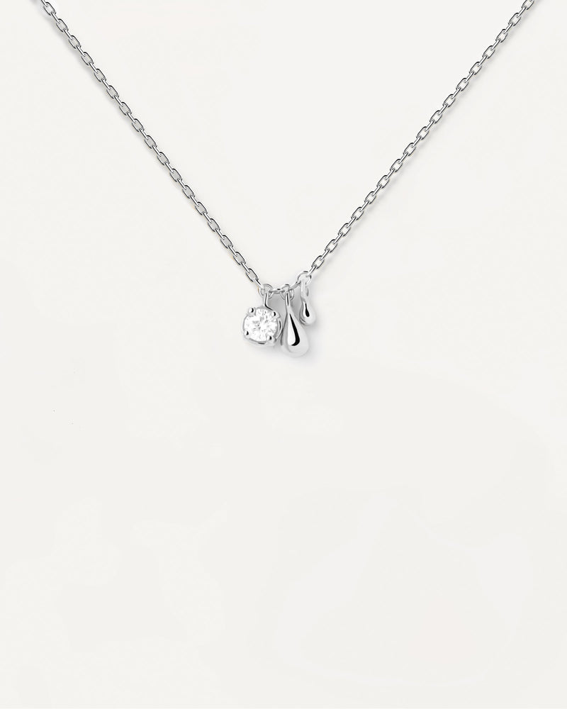 Collier En Argent Water - 
  
    Argent massif
  
