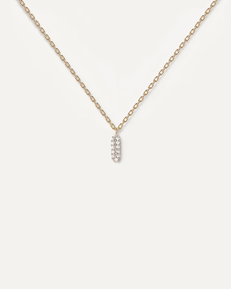 Diamonds and gold Pop necklace - 
  
    18K Gold
  
