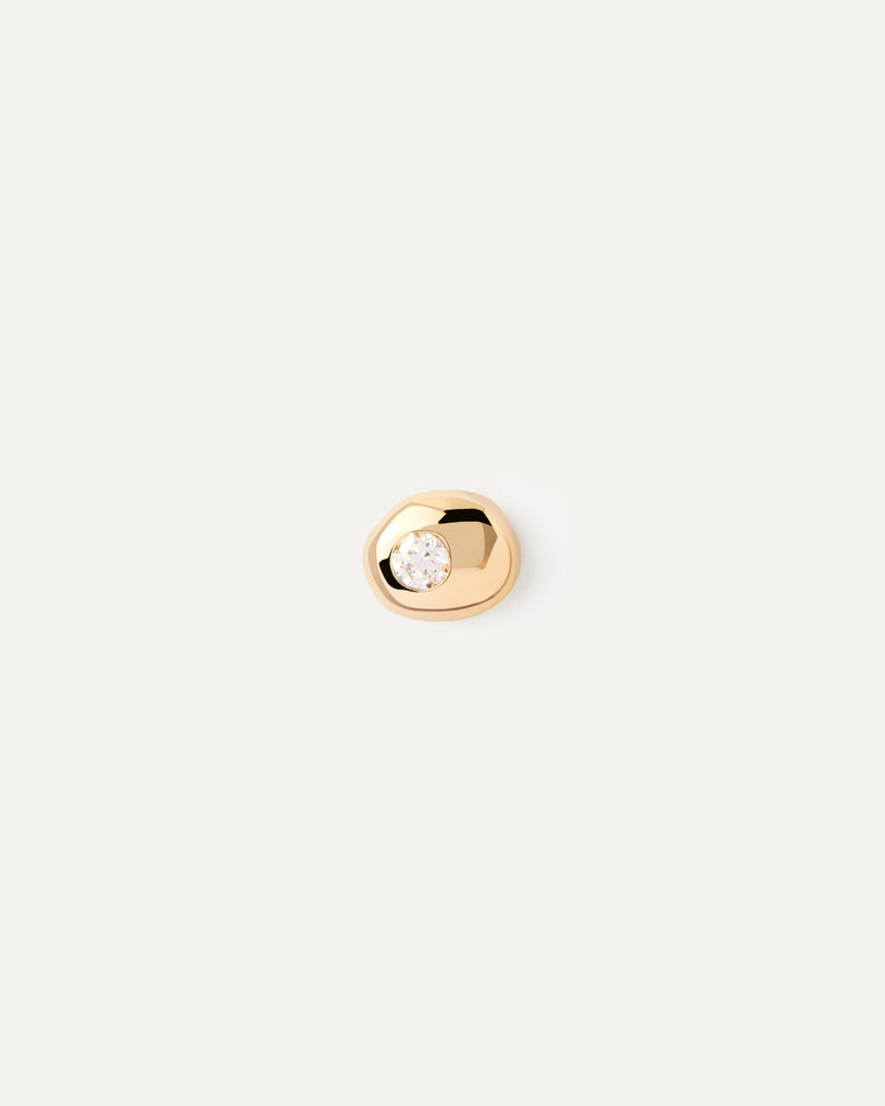 Piercing oreja stud Sand - 
  
    Plata de Ley / Baño de Oro 18K
  
