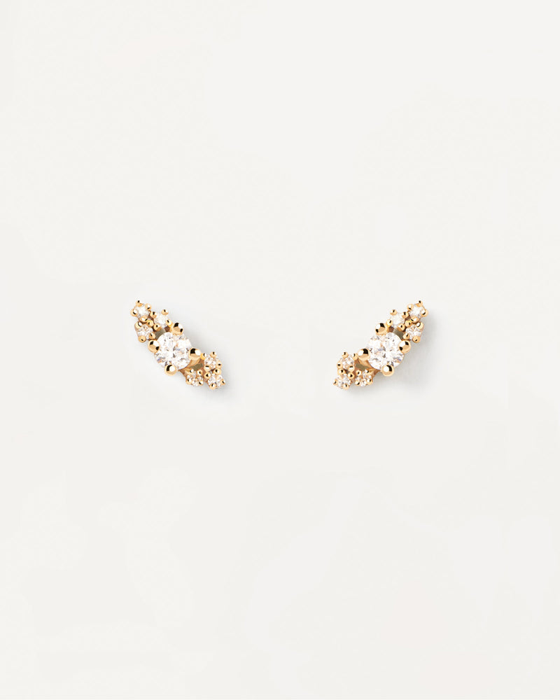 Diamonds and gold Amelie Single Earring - 
  
    18K Gold
  
