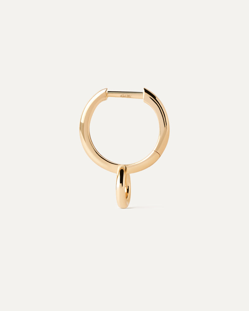 Orecchino a cerchio singolo in oro Circle - 
  
    Oro 18K
  
