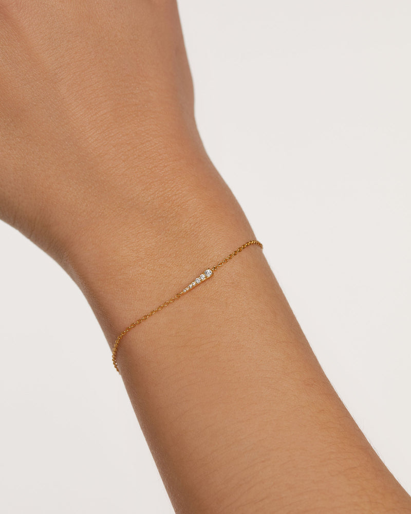 Peak Bracelet - 
  
    Sterling Silver / 18K Gold plating
  
