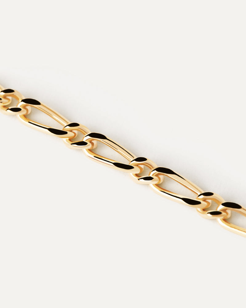 Bracciale a Catena Adele - 
  
    Argento sterling / Placcatura in Oro 18K
  
