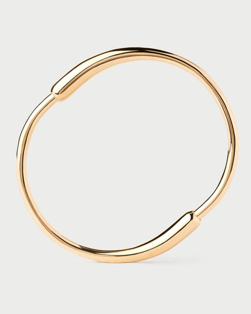 Brazalete Loop - 
  
    Latón / Baño de Oro 18K
  
