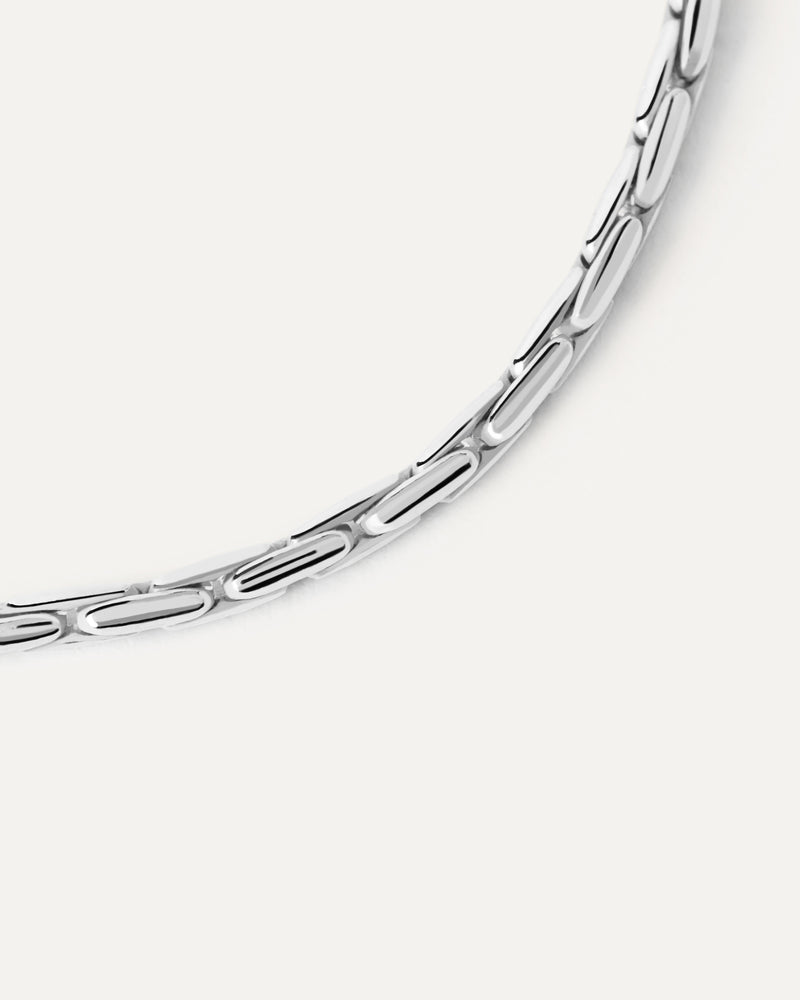 Bracciale a Catena in Argento Boston - 
  
    Argento sterling
  
