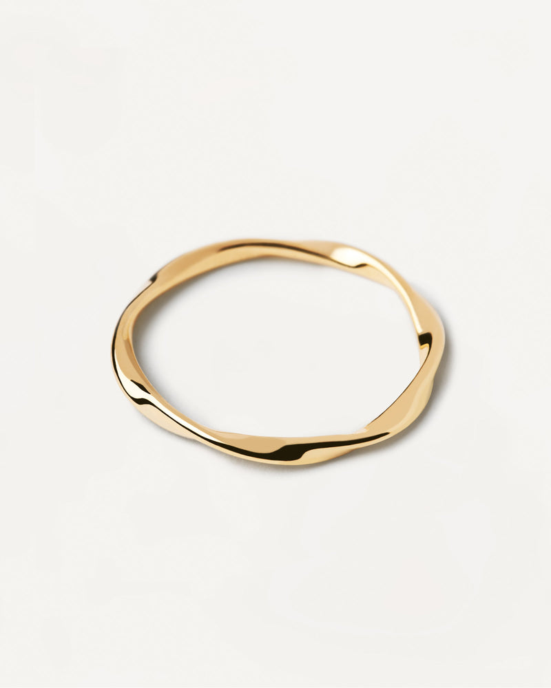 Spiral Ring - 
  
    Sterling Silver / 18K Gold plating
  
