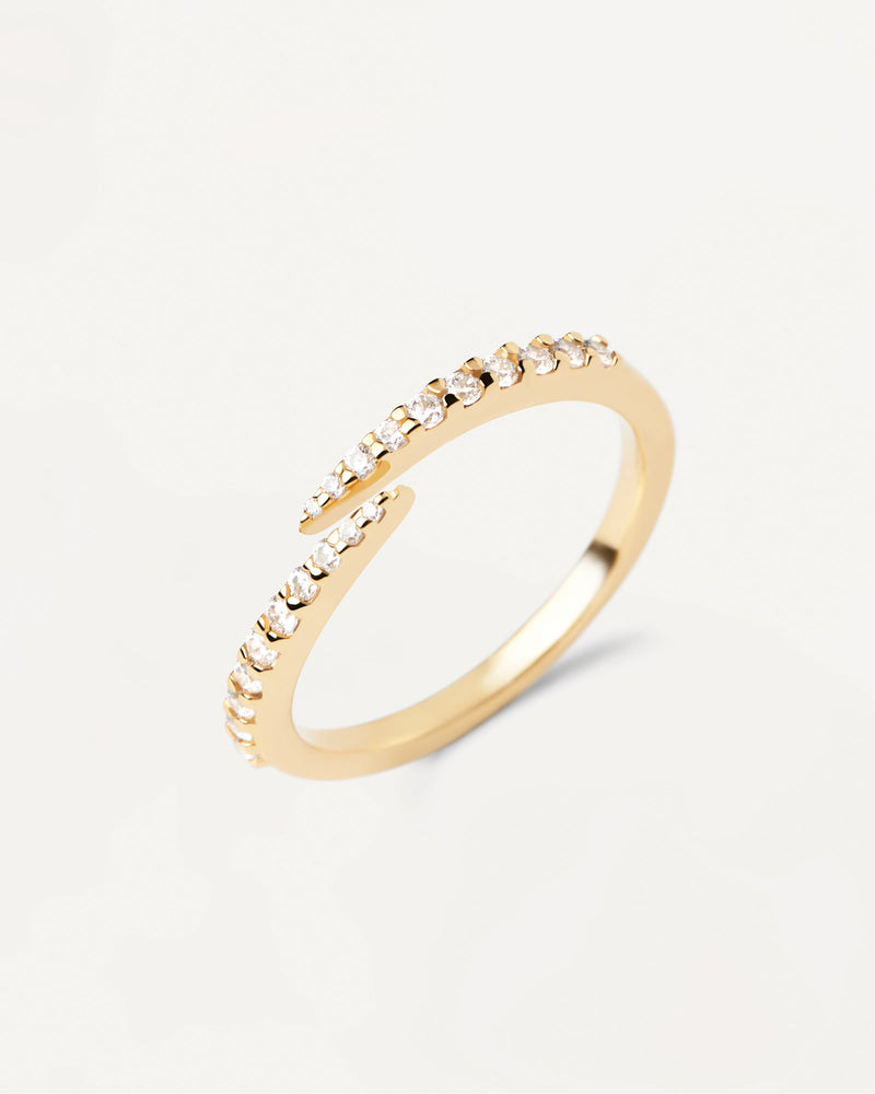 Embrace Ring - 
  
    Sterling Silber / 18K Goldplattierung
  
