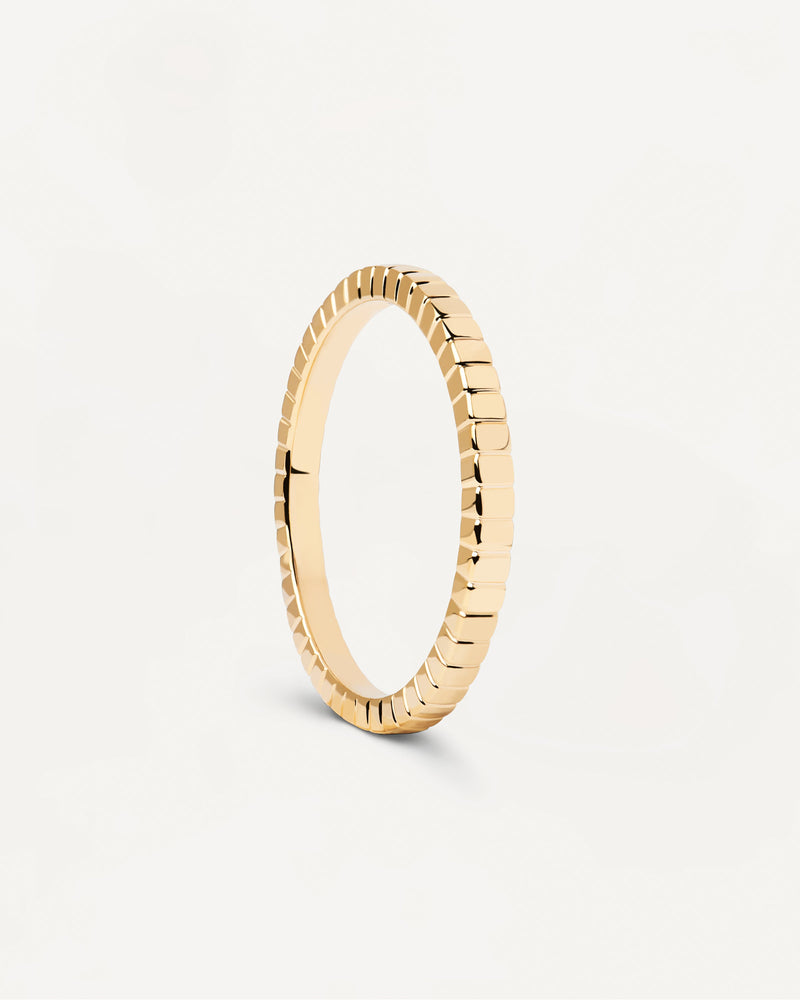 Lea Ring - 
  
    Sterling Silber / 18K Goldplattierung
  
