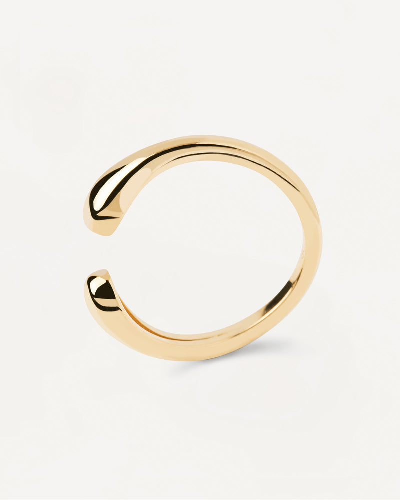 Crush Ring - 
  
    Sterling Silber / 18K Goldplattierung
  
