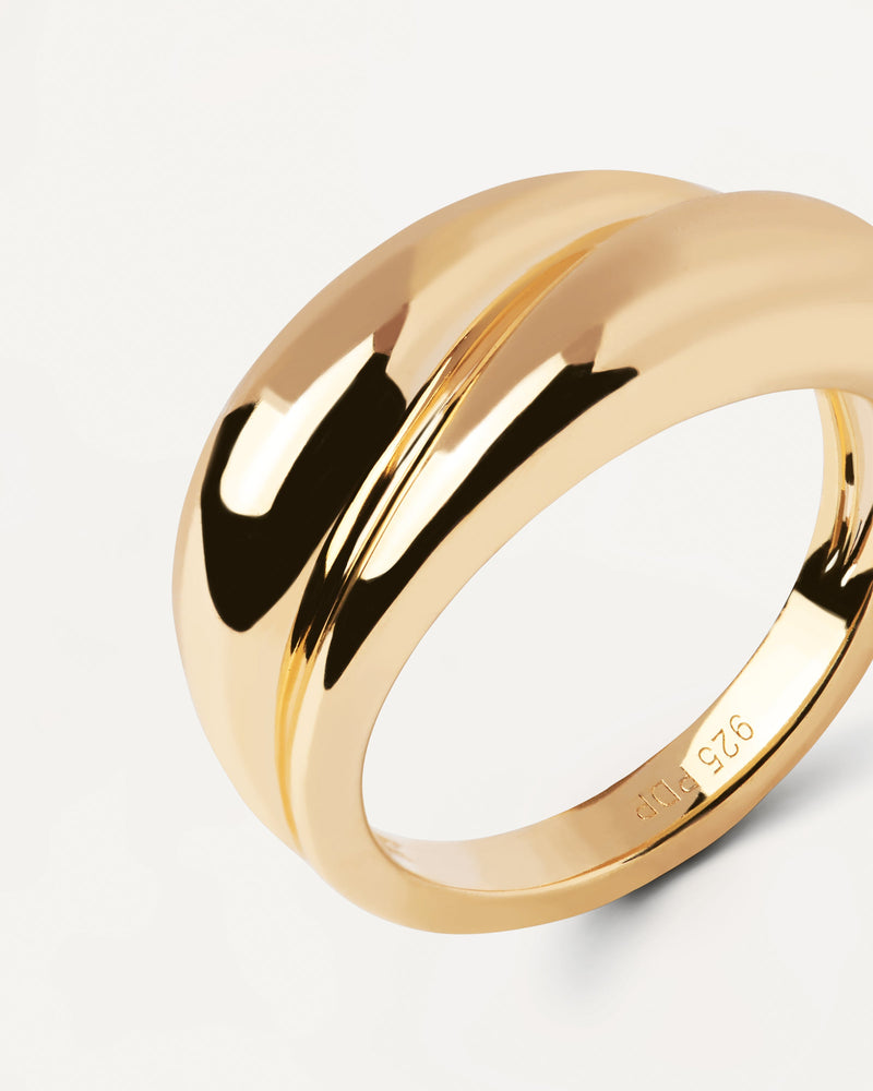 Desire Ring - 
  
    Sterling Silver / 18K Gold plating
  
