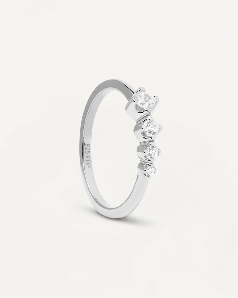 Bague en Argent Spark - 
  
    Argent massif
  
