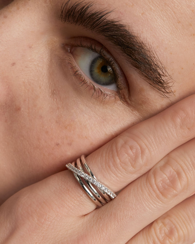 Bague en Argent Cruise - 
  
    Argent massif
  
