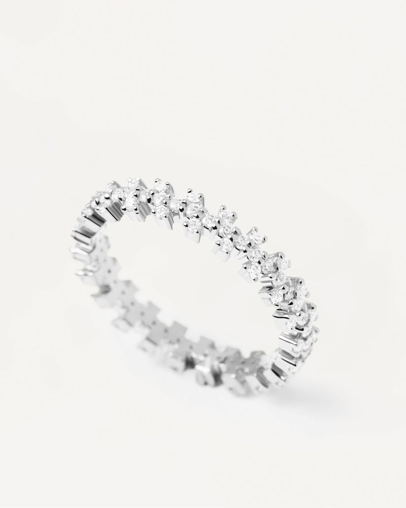 Bague en Argent Crown - 
  
    Argent massif
  
