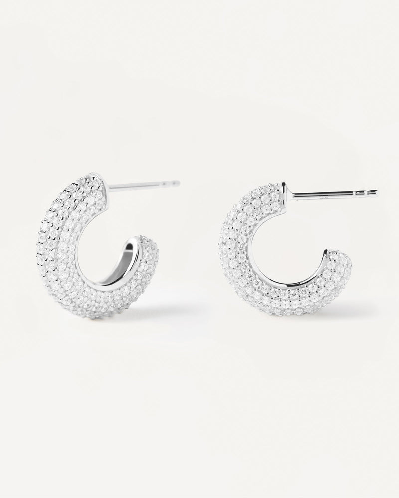 Boucles d'Oreilles en Argent King - 
  
    Argent massif
  
