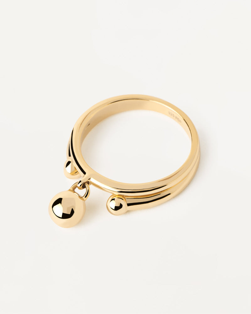 Berlin Ring - 
  
    Sterling Silver / 18K Gold plating
  
