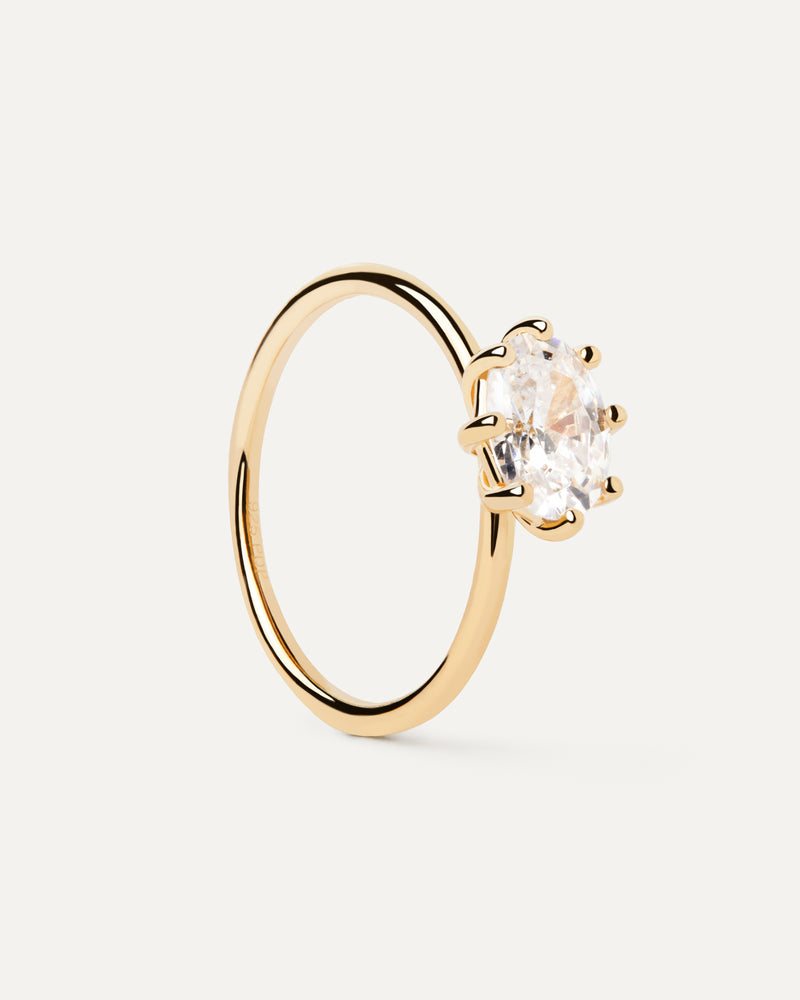 Anello Kim - 
  
    Argento sterling / Placcatura in Oro 18K
  
