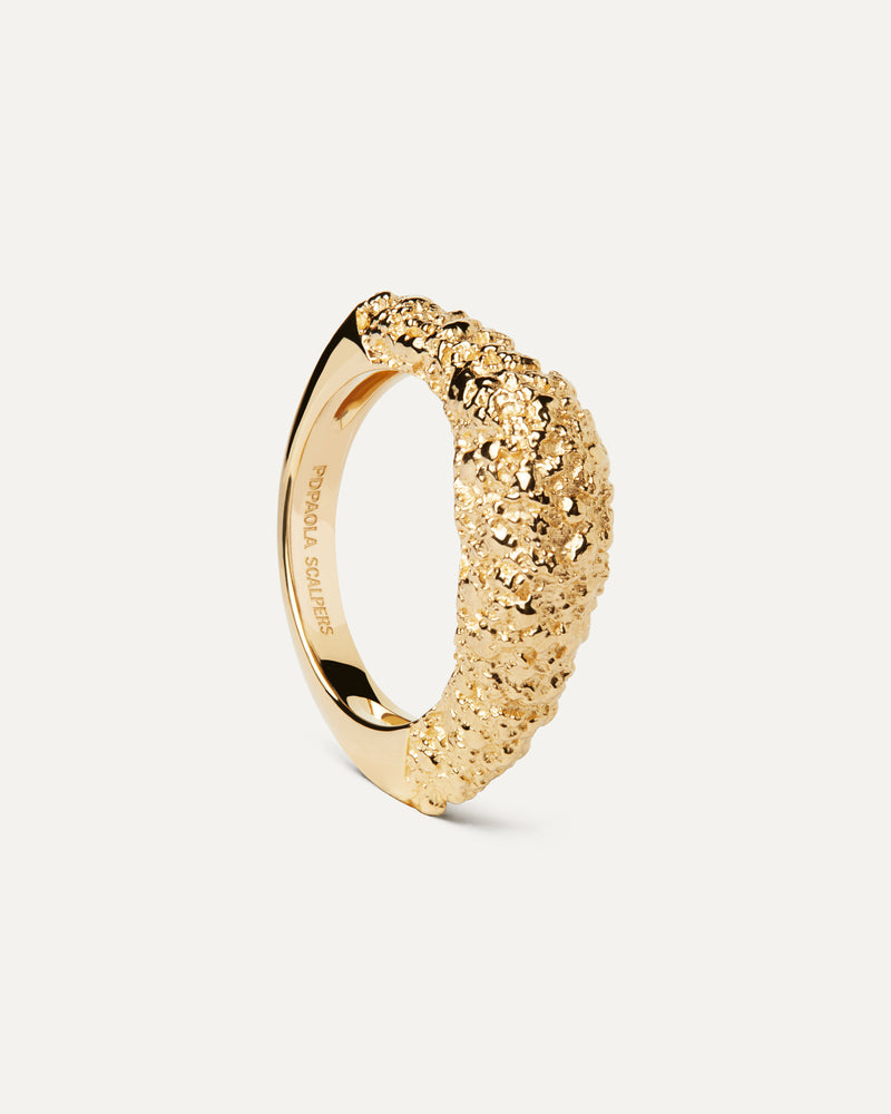 Duna Ring - 
  
    Sterling Silver / 18K Gold plating
  
