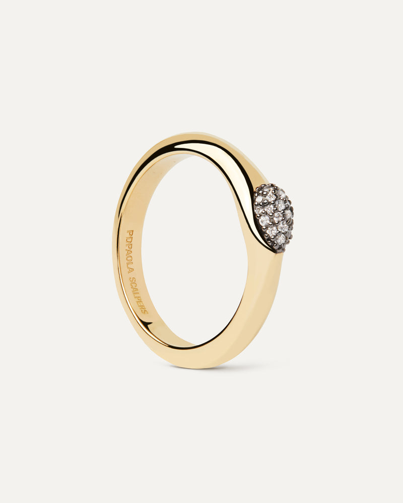 The Rocks Ringset - 
  
    Sterling Silber / 18K Goldplattierung
  
