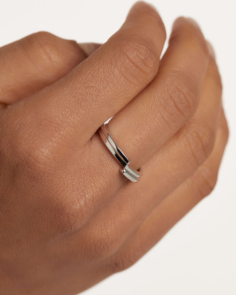 Bague en Argent Genesis - 
  
    Argent massif
  
