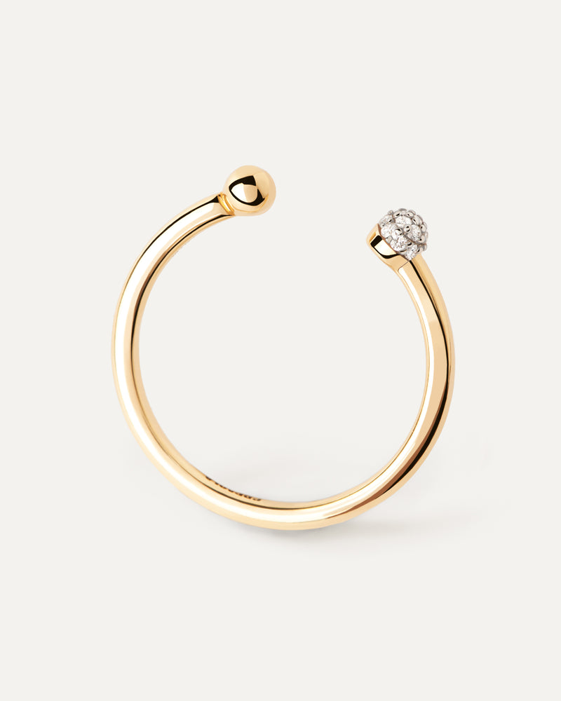 Clara ring aus gold mit diamanten - 
  
    18 kt Gold
  
