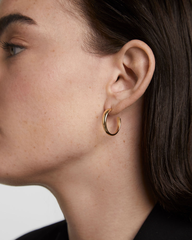 Gold Joan Hoops - 
  
    18K Gold
  
