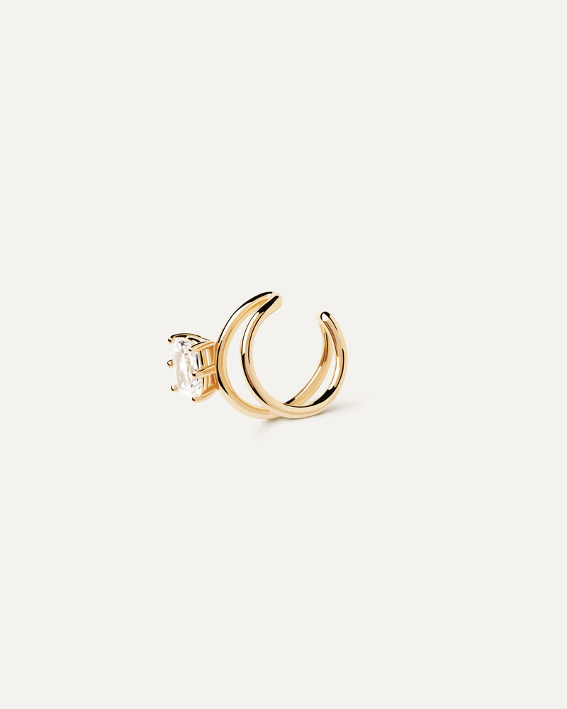 Ear Cuff Galactic - 
  
    Plata de Ley / Baño de Oro 18K
  
