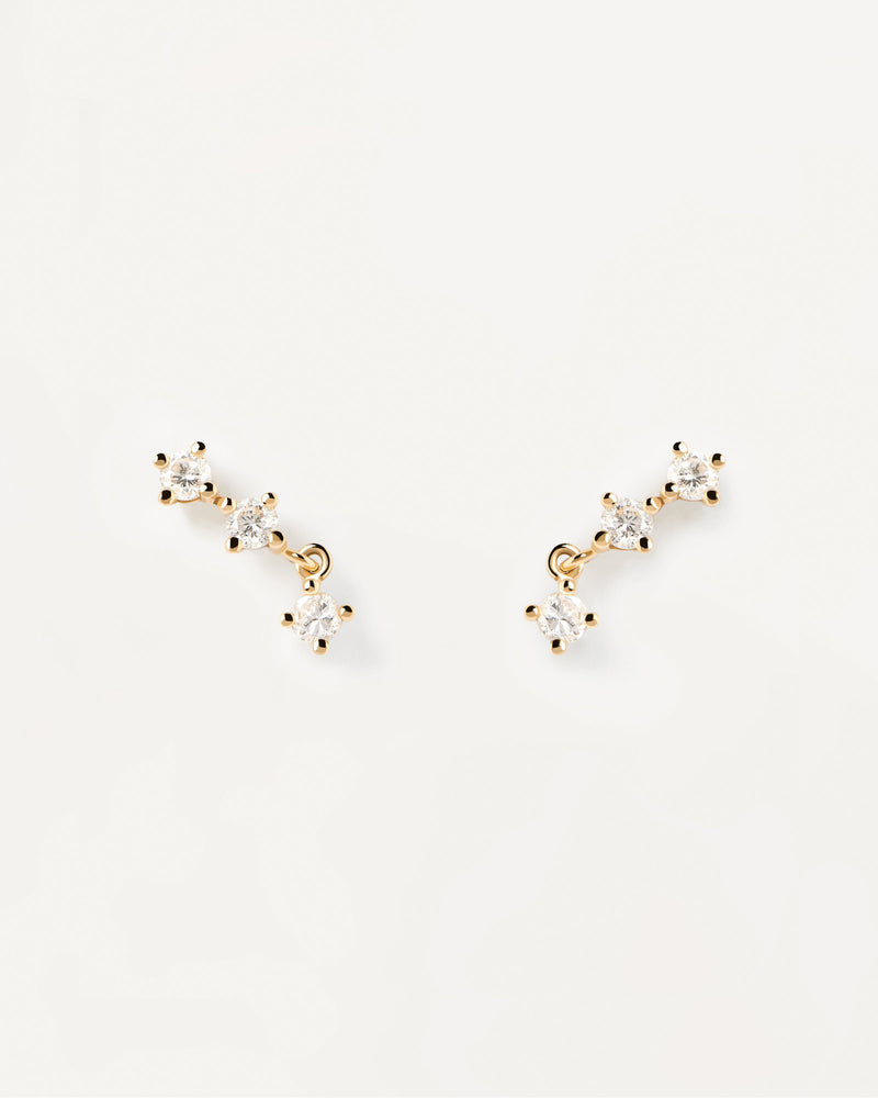 Diamonds and gold Isabella Single Earring - 
  
    18K Gold
  
