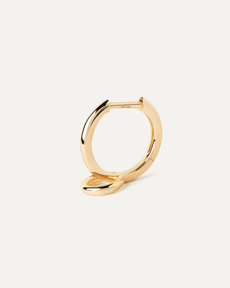 Orecchino a cerchio singolo in oro Circle - 
  
    Oro 18K
  
