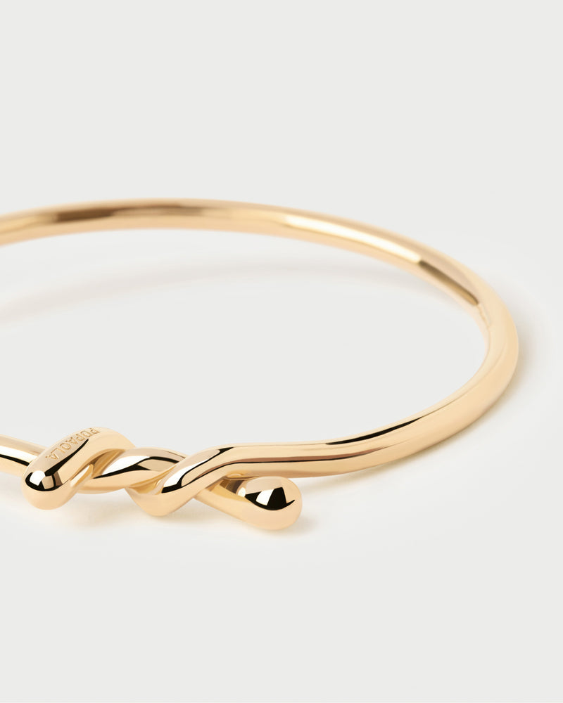 Brazalete Twist - 
  
    Plata de Ley / Baño de Oro 18K
  
