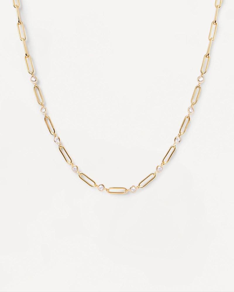 Miami Chain Necklace - 
  
    Sterling Silver / 18K Gold plating
  
