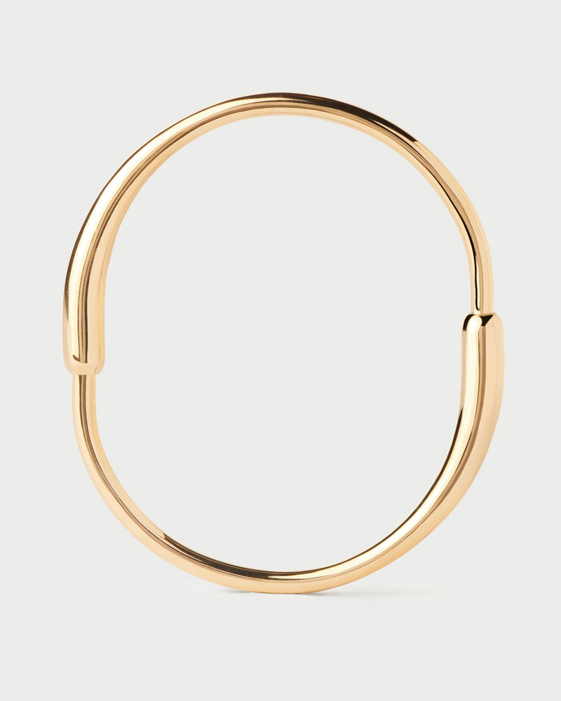 Bracelet jonc Loop - 
  
    Laiton / Placage Or 18 Ct
  
