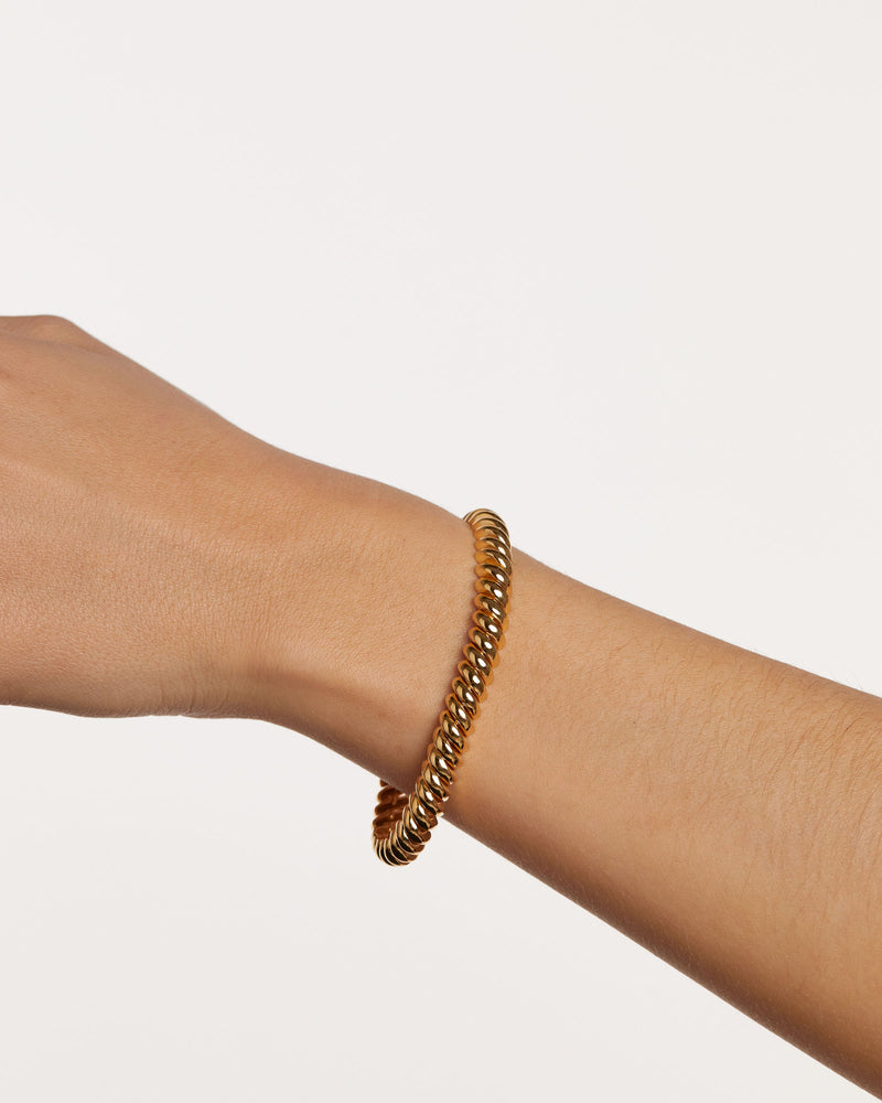 Gaia Armband - 
  
    Messing / 18K Goldplattierung
  
