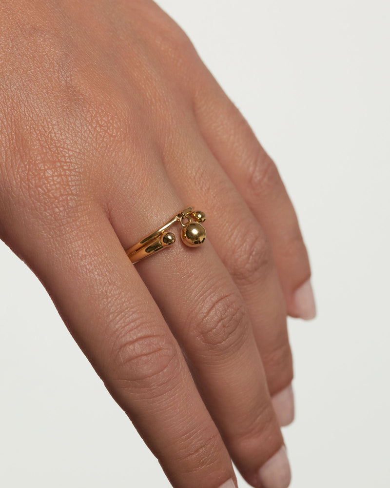 Berlin Ring - 
  
    Sterling Silver / 18K Gold plating
  
