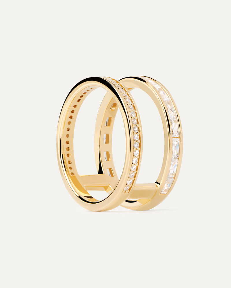 Bianca Ring - 
  
    Sterling Silver / 18K Gold plating
  
