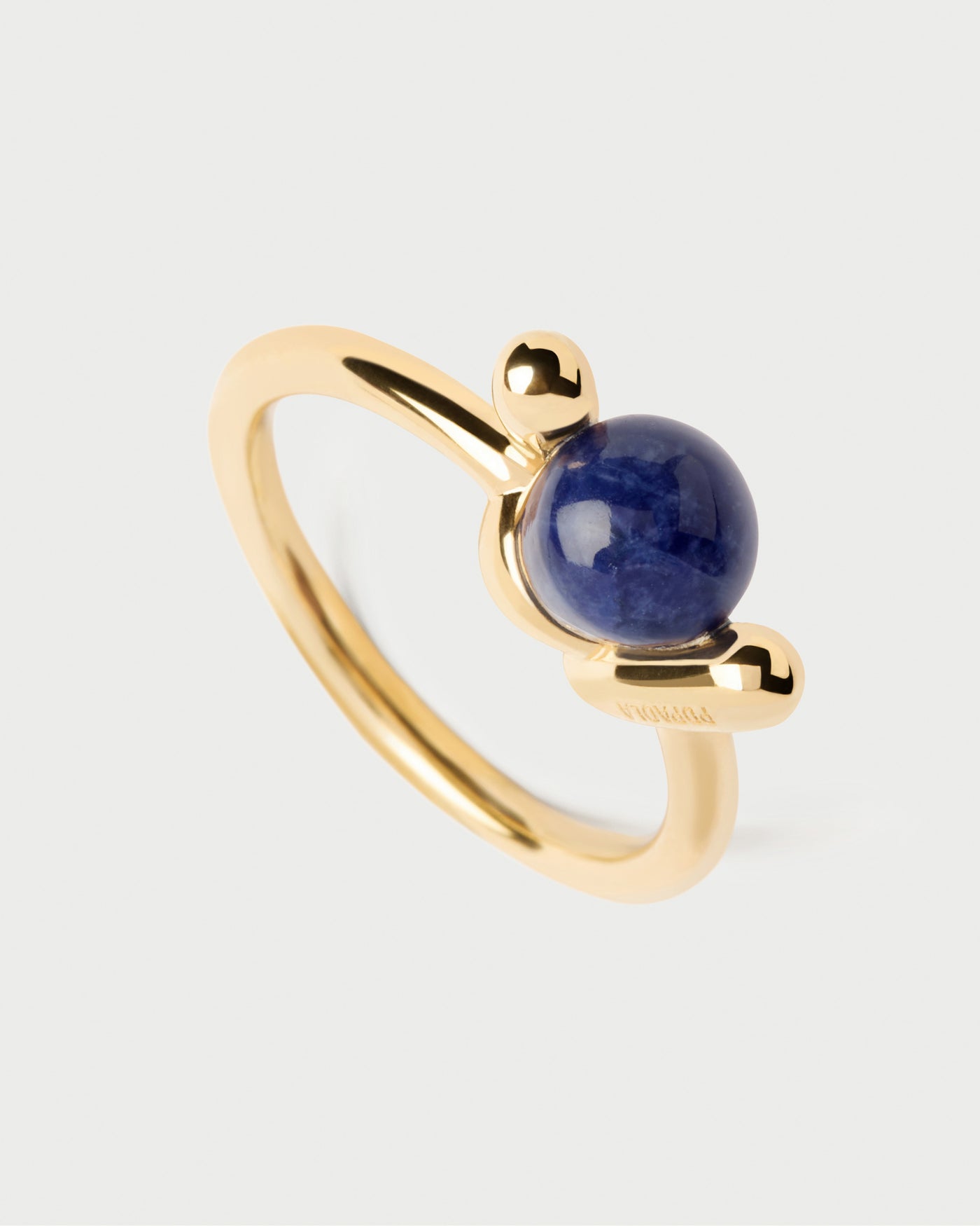 Sodalite Nexus ring - 
  
    Sterling Silver / 18K Gold plating
  
