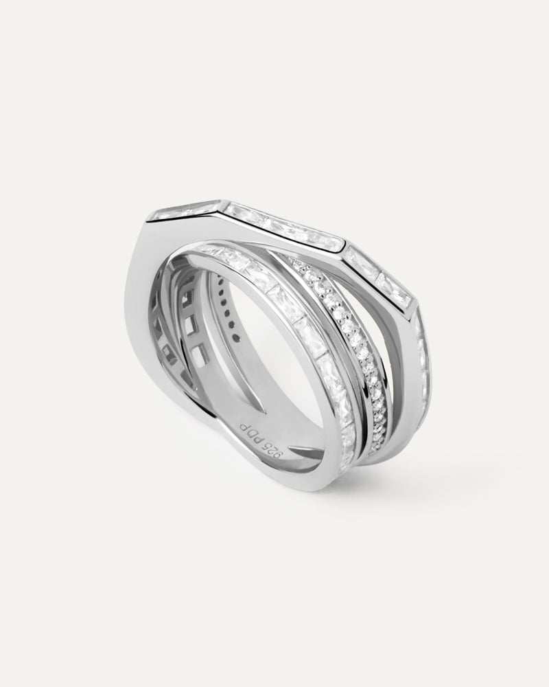 Bague en Argent Verona - 
  
    Argent massif
  
